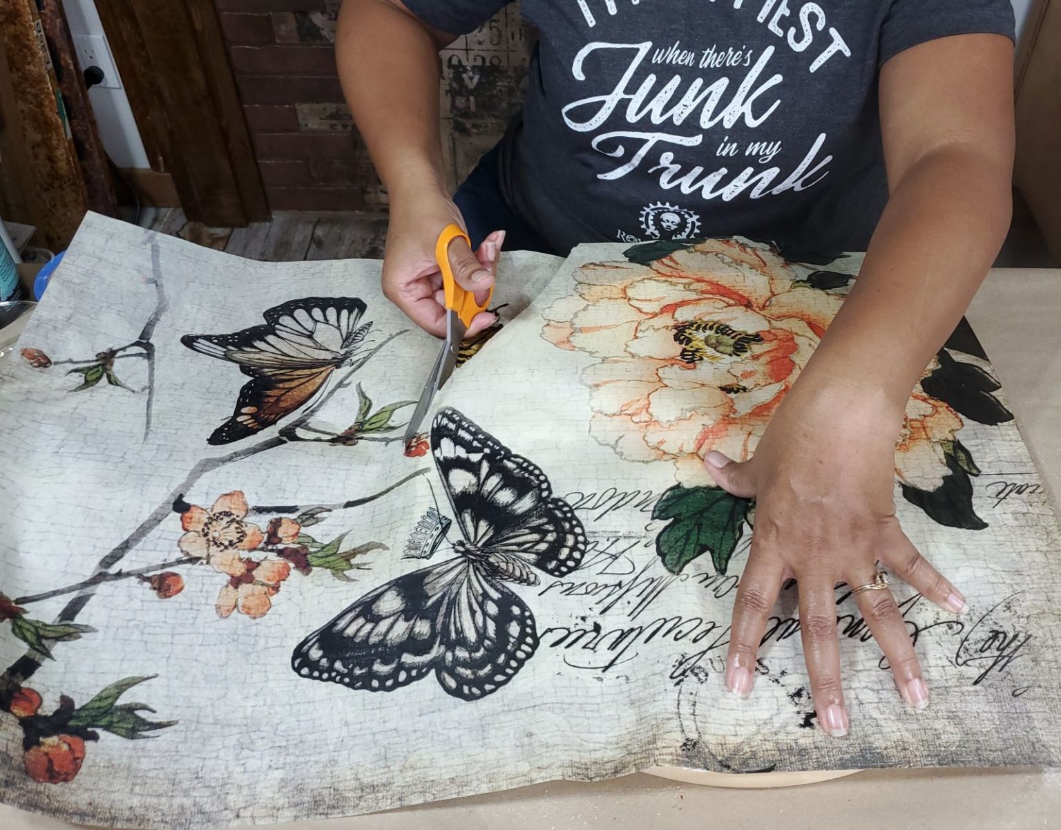 Quick and Easy Decoupage Project Roycycled Treasures