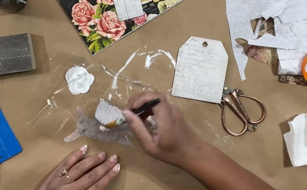 Layered decoupage technnique