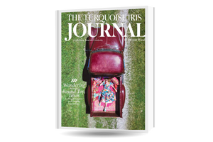 Turquoise Iris Magazine Cover