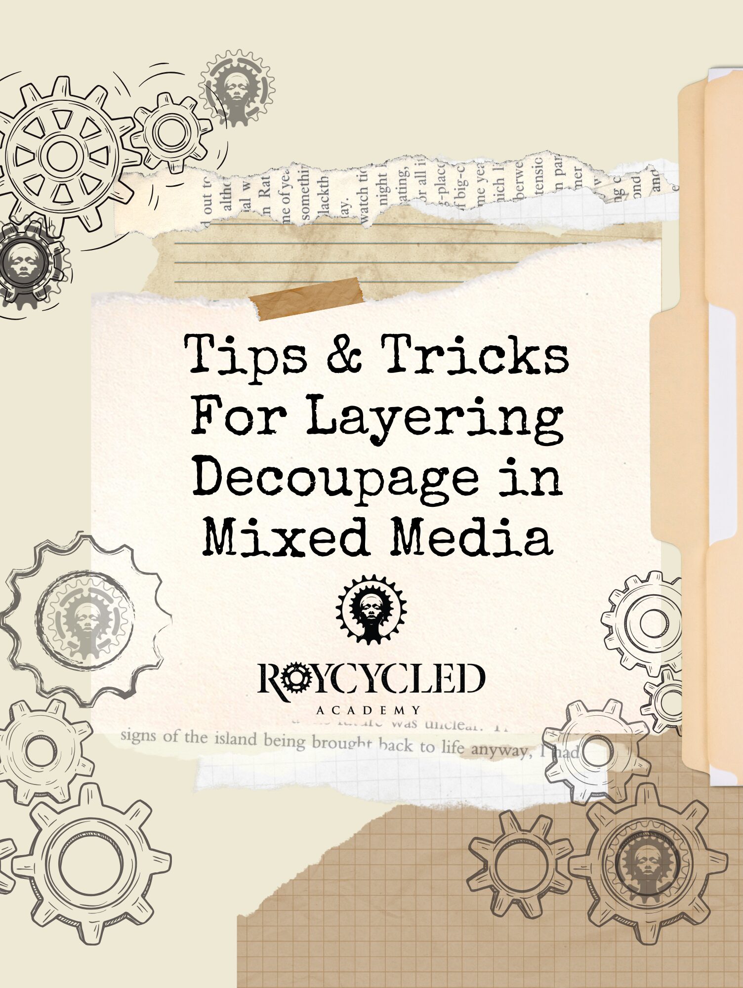 Read more about the article Layering Decoupage Paper